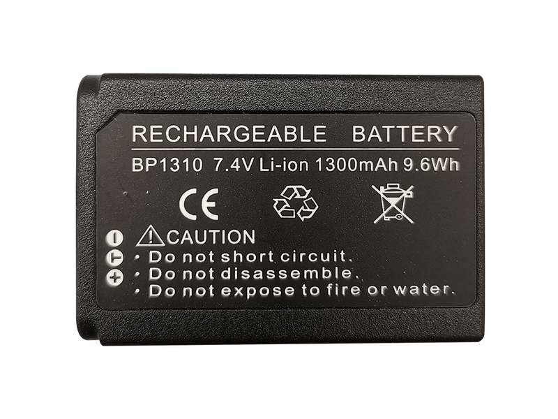 1300mAh Lithium-ion Battery for Samsung BP-1310, Samsung NX10 / NX100