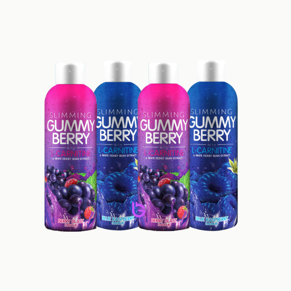Gummy Berry Juice Mix XS (4 x 250ml)
