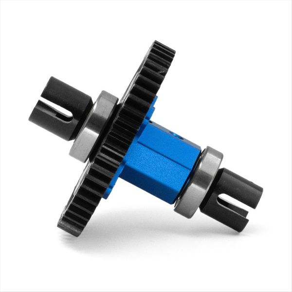 Rc Car 52T Spur Gear Assembled Center Diff Accessories Blue