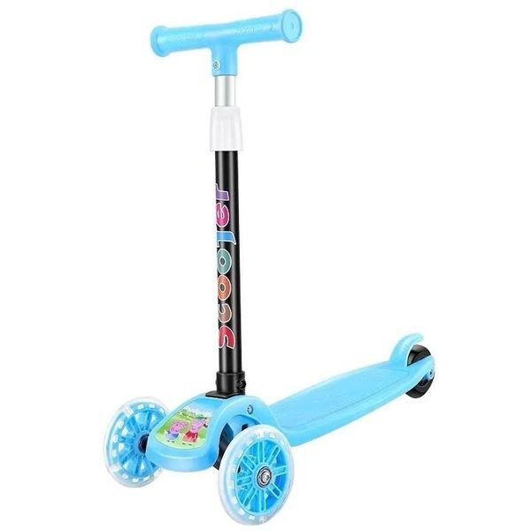 Self Balancing Kick Scooter with Light Up Wheels