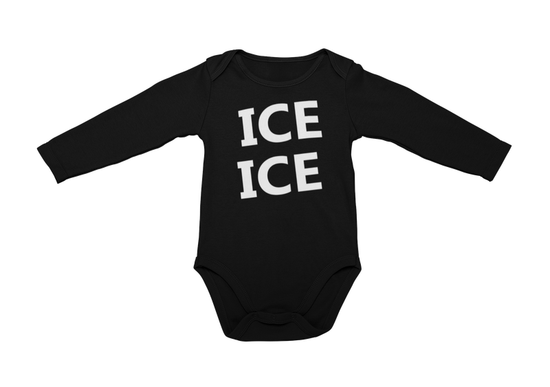 JuiceBubble - Ice Ice Baby Long Sleeve Onesie