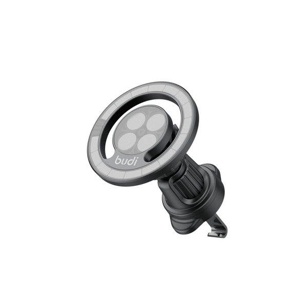 Budi Airvent Magsafe/Samsung/Huawei Ultra-Strong Magnetic Car Mount