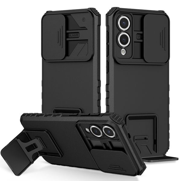 Phone Case Compatible With Samsung Galaxy S25 Edge Slide Camera Lens Cover