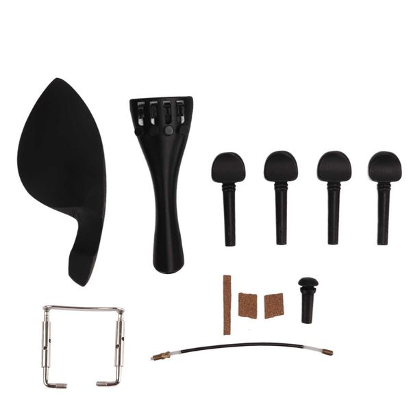 Violin Fiddle Accessories Kit (4/4, Metal/Wood)