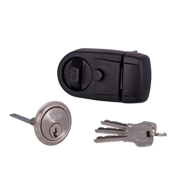 Yale Y3 Nightlatch – Matte Black Finish