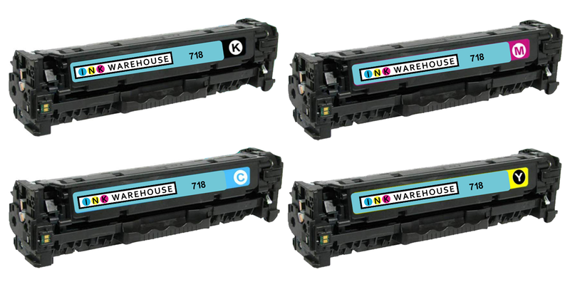 Canon 718 / C718 / C-718 Colour Toner Cartridge Multipack - Compatible