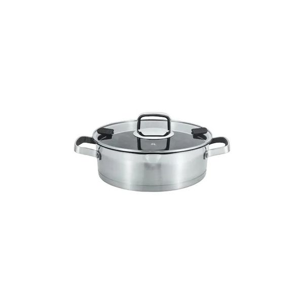 Continental Homeware Rolux 2.7Lt Stainless Steel Pot Silver