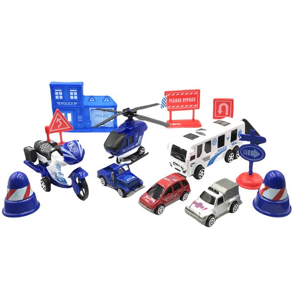 Police Force Play Set - Police Car - Toys for Boys