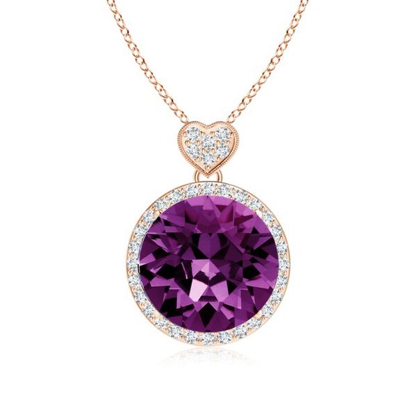 Swarovski Amethyst Crystal Rose image
