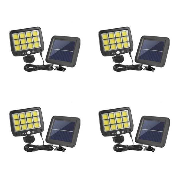 YAS-4 Set Of 12 Split COB Solar Powered LED Light