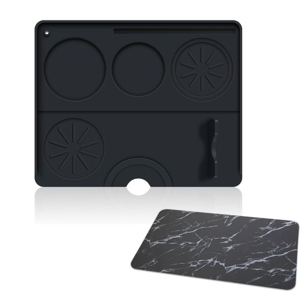 Non-Slip Coffee Tamper Pad Handle Holder For Countertop Coffee