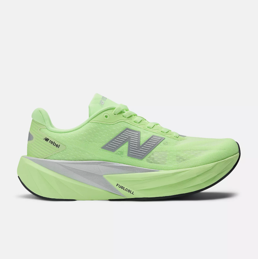 New Balance Women's FuelCell Rebel v5 Road Running Shoes - Lab Green