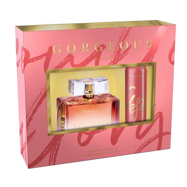 Yardley Gorgeous in Bloom Eau de Parfum 50ml &amp; Perfume Body Spray 90ml