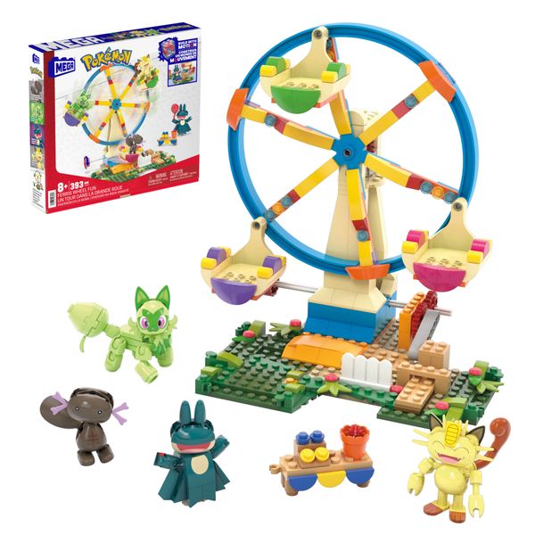 Mega Pokémon Ferris Wheel Fun - 393 Pieces