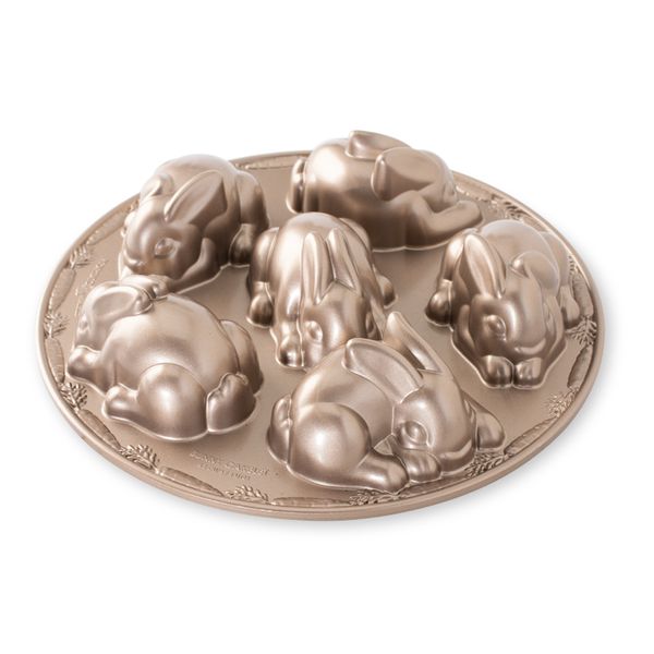 Nordic Ware Baby Easter Bunny Cake Pan 4.5-cup Cast Aluminum Nonstick