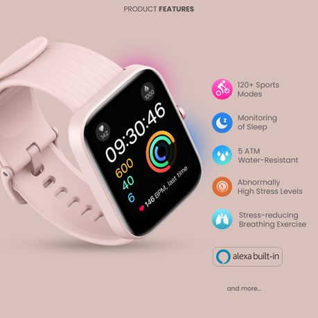 Amazfit Smart Watch for Women with GPS & 4 Sensor Types