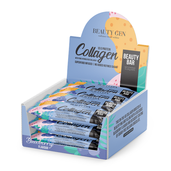 Collagen Beauty Bar Blueberry - Box