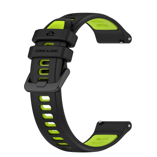 Comealong 22mm Two-Tone Strap Compatible With Garmin Forerunner 265/255