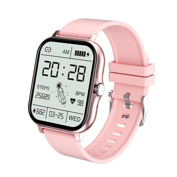 CF12 Health Smartwatch with Full-Range Touchscreen and Water Resistance