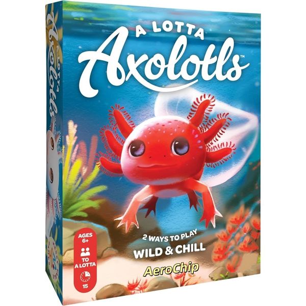 A Lotta Axolotls Card Game - An Easy To Learn, Fun Card Game Cute Axolotls