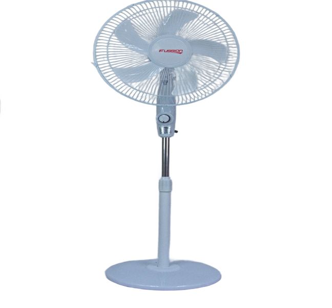 Fussion 16" Solar Rechargeable Stand Fan