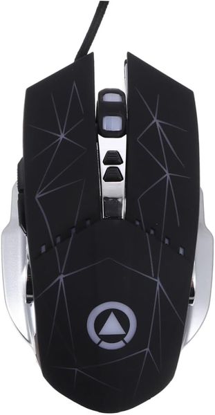Silent Mechanical Wired USB Gaming Mouse With LED Breathing Light Anti-Swe
