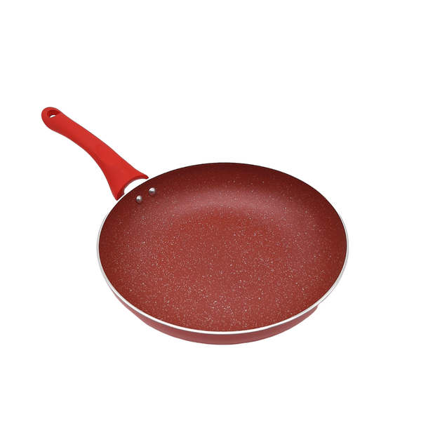 Red Marble Fry Pan - 22cm
