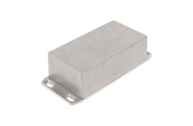 1590N1FL Diecast Aluminium Unpainted Flanged Enclosure 121x66x40mm IP54