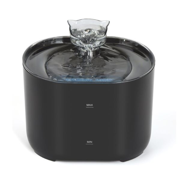 Cat Water Fountain, 75Oz/2.2L Dog Water Bowl Dispenser with Filter