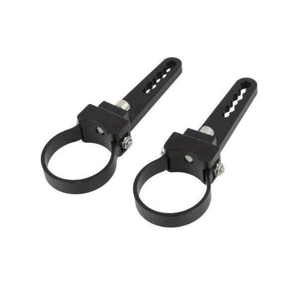 2 Piece1.50 Inch 38MM Mount Bracket Clamp for LED Auto Car Lights