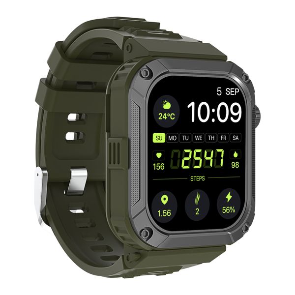 128Mb Full-screen Touch Sports Deep Waterproof Watch - 240x296 Resolution