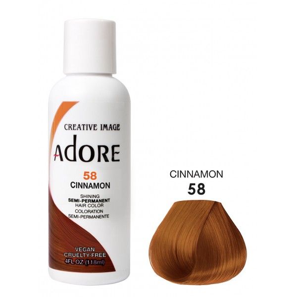 Adore Shining Semi-Permanent Hair Color 118ml - Cinnamon