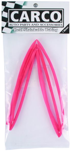 Carco Heat Shrink Tubing - 2.5mm x 1 Meter - Red