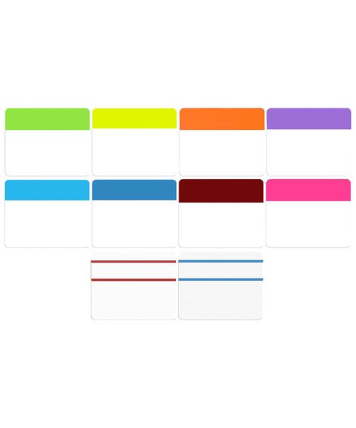 400 Pcs Tabs 2inch Sticky Index Tabs, Writable and Repositionable File Tabs