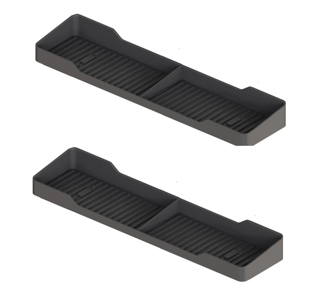 Magnetic Stove Top Silicone Shelf 38cm - 2 Pack