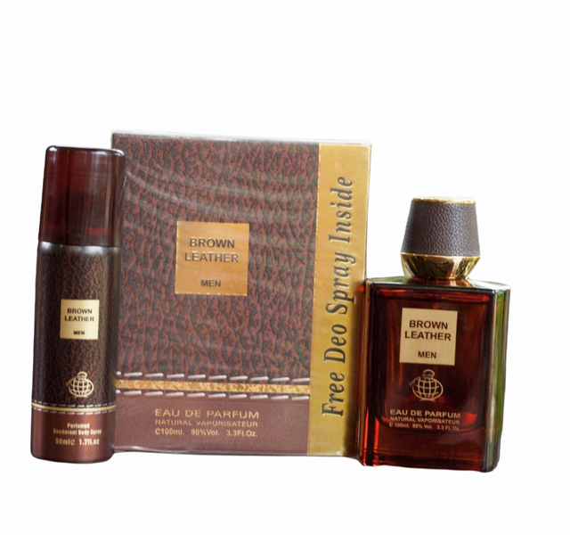 Brown Leather 100ml by Fragrance World