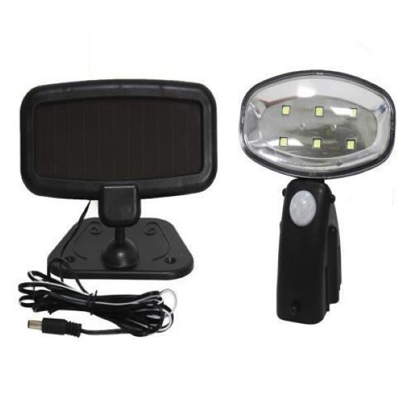 Solar LED Outdoor Wall Garden Flood Light With Motion Sensor
