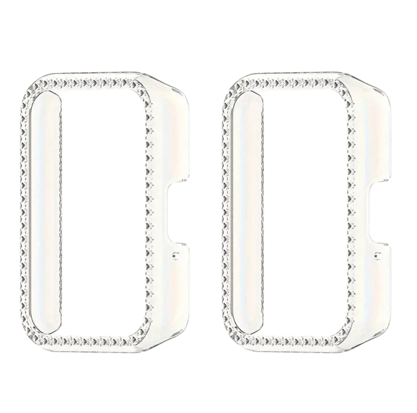 2 Clear (No Glass ) Watch Screen Protector Compatible with Samsung Fit 3