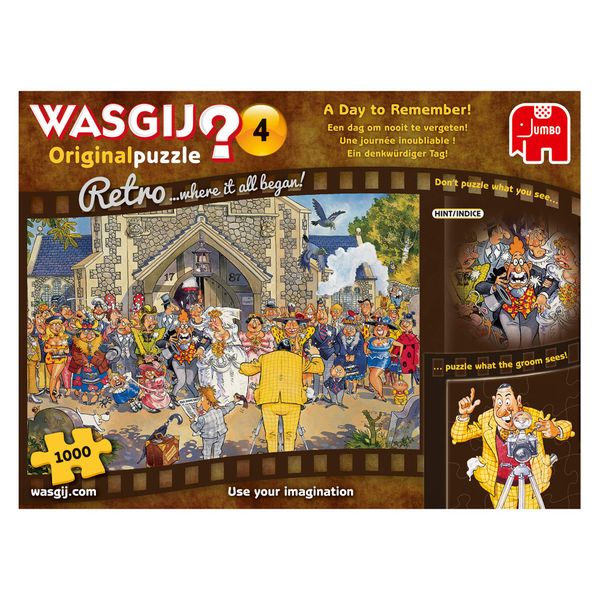 Jumbo Wasgij Retro Original 4 A day To Remember - 1000 Piece