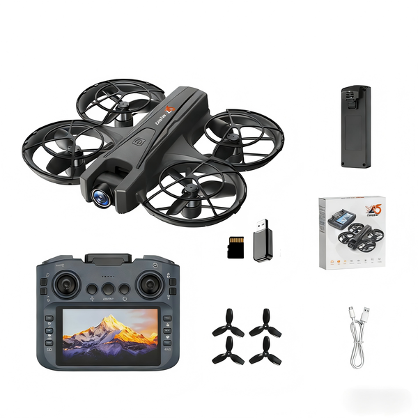 YL05 Dual Camera Drone With Adjustable Lens Optical Flow Hover 360 Flip