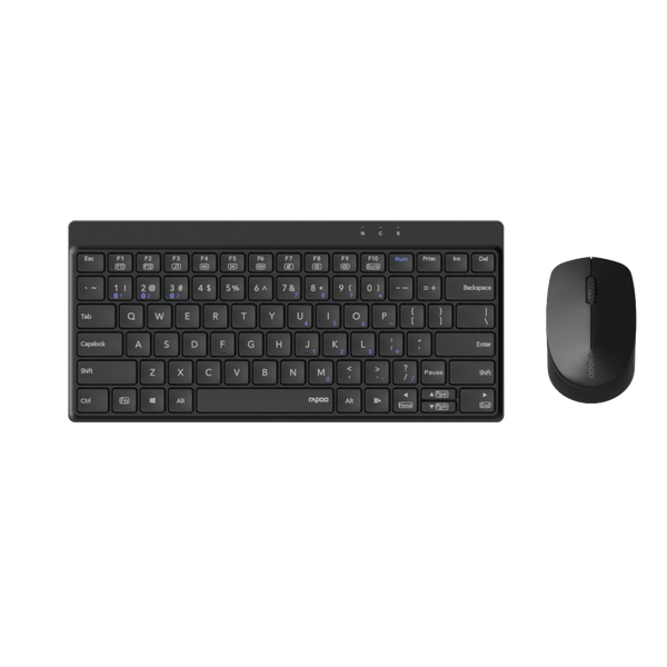 Rapoo 8000GT Multimode Wireless Keyboard and Mouse Combo