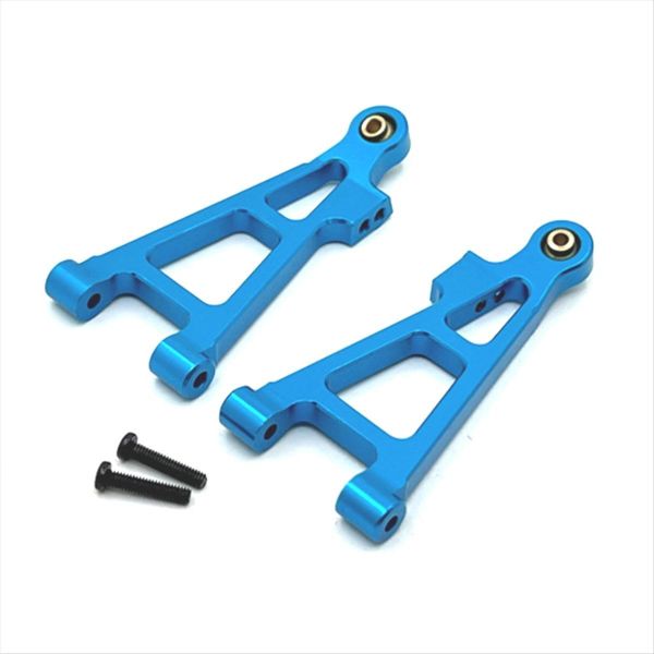 for 1/16 Mjx Rc Car Upgrade Parts Front Hem Arm Kit Silver
