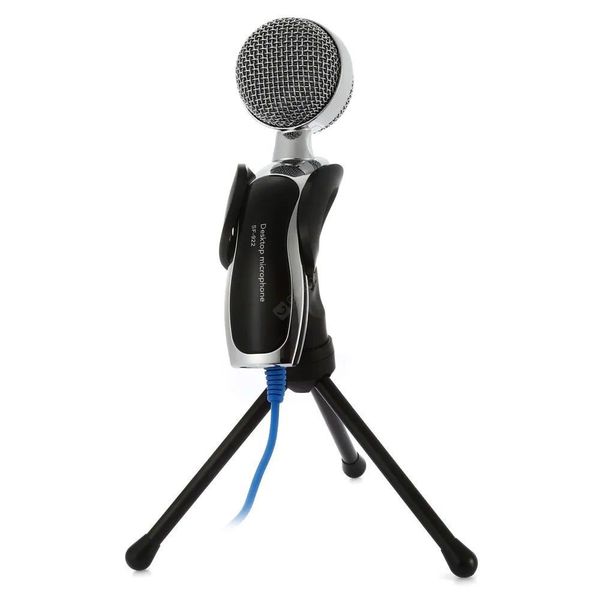 Classic Desktop Condenser Microphone With Tripod Stand-SF-922