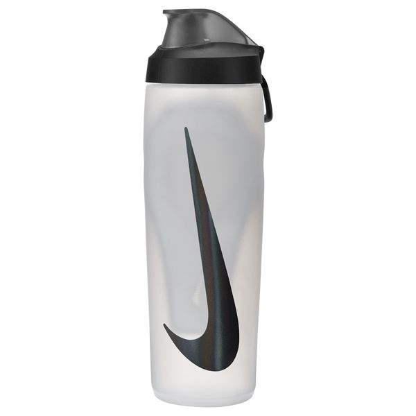 Nike Refuel Bottle Locking Lid 24 Oz Natural/Black/Black Iridescent 24oz