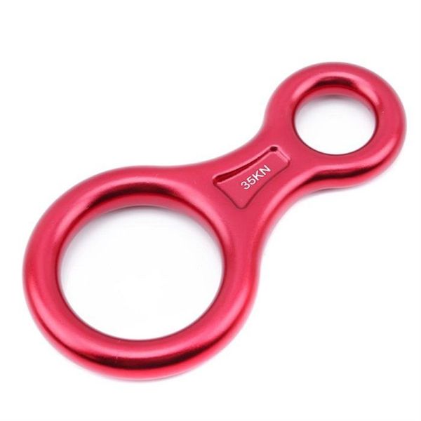 Aluminum Descender Rappel Ring Rock Climbing 183360