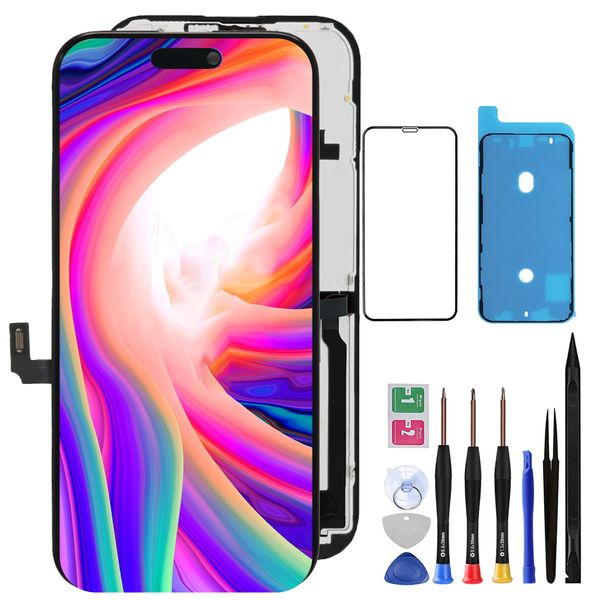 Screen Replacement Compatible with iphone 16 Plus with Repair Too
