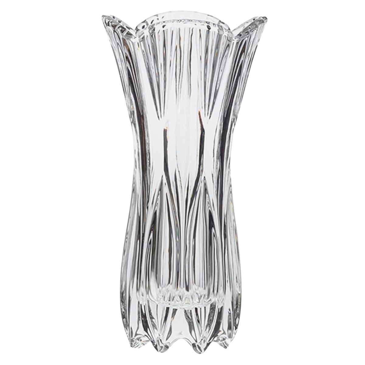 Crystal Glass Phoenix Tail Flower Vase - 30cm | Shop Today. Get it ...