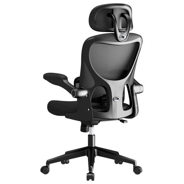 Swivel Office Chair with Adjustable Headrest and Lumbar Computer Chair