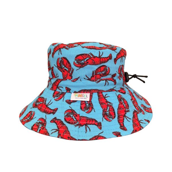 Kids Bucket Sun Hat Lobsters