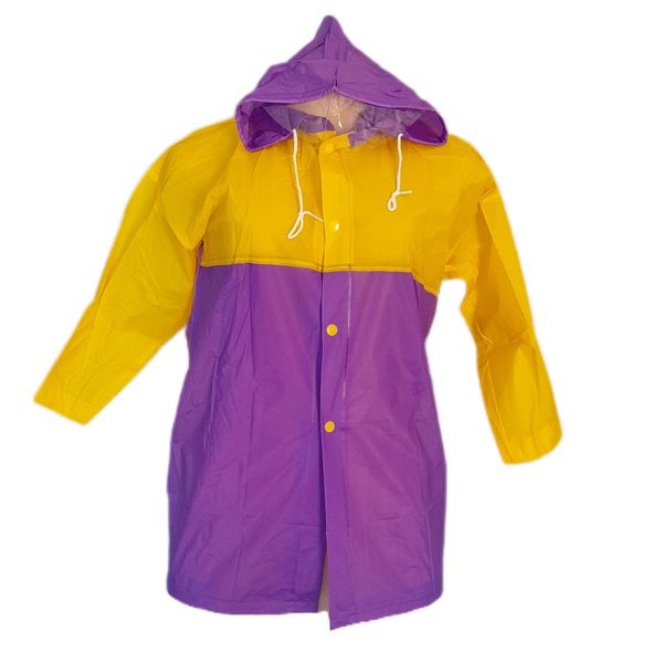 Kiddies Schoolbag Pocket &amp; Hooded Rain Coat